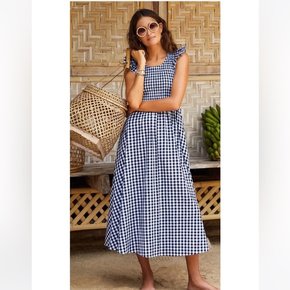Mister Zimi Abbie Dress in Black Gingham AUS Size‎ 6 US 2 - Picture 1 of 16